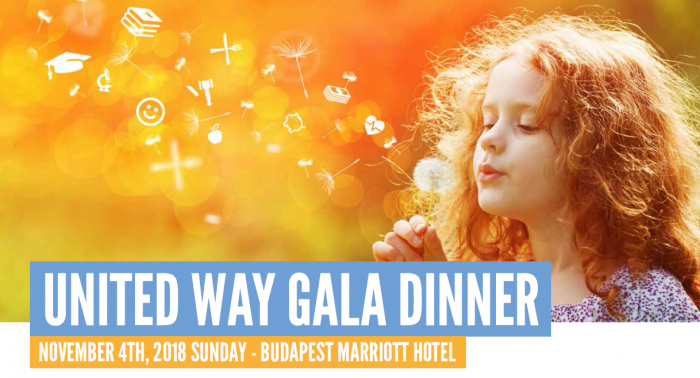 United Way Hungary announces gala dinner