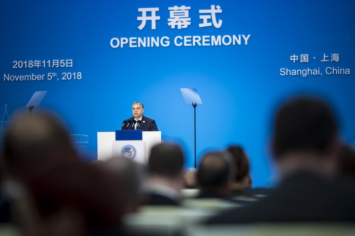 Orbán visits China International Import Expo in Shanghai