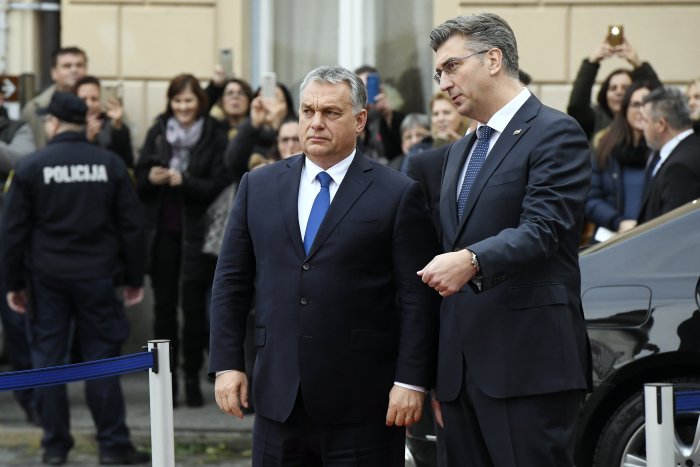 Orbán, Plenković discuss awkward issues in Zagreb