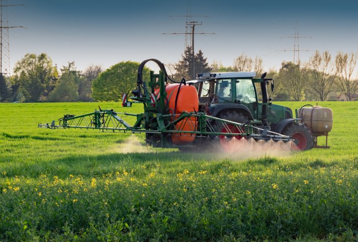 Pesticide use in Hungary averages 1.5 kg per hectare