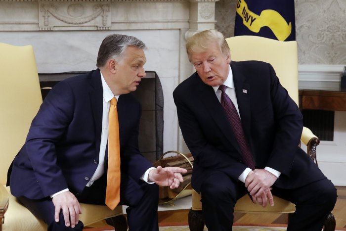 Trump receives Orbán in White House