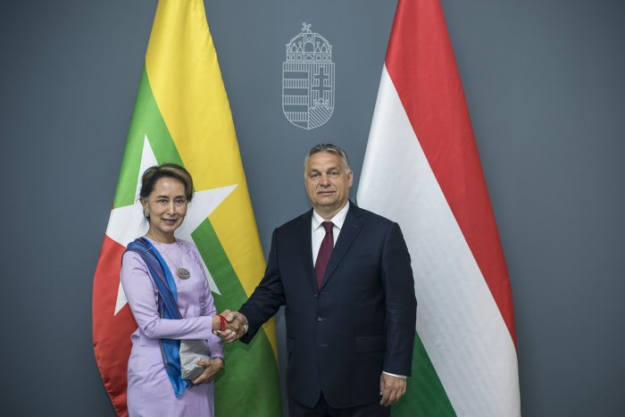 Orbán draws criticism for meeting Myanmar leader