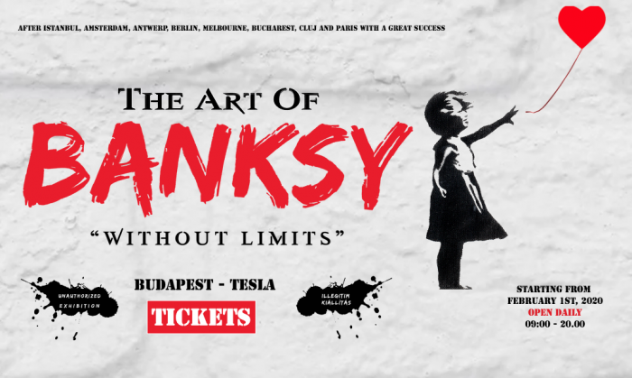 Banksy exhibition comes to Budapest