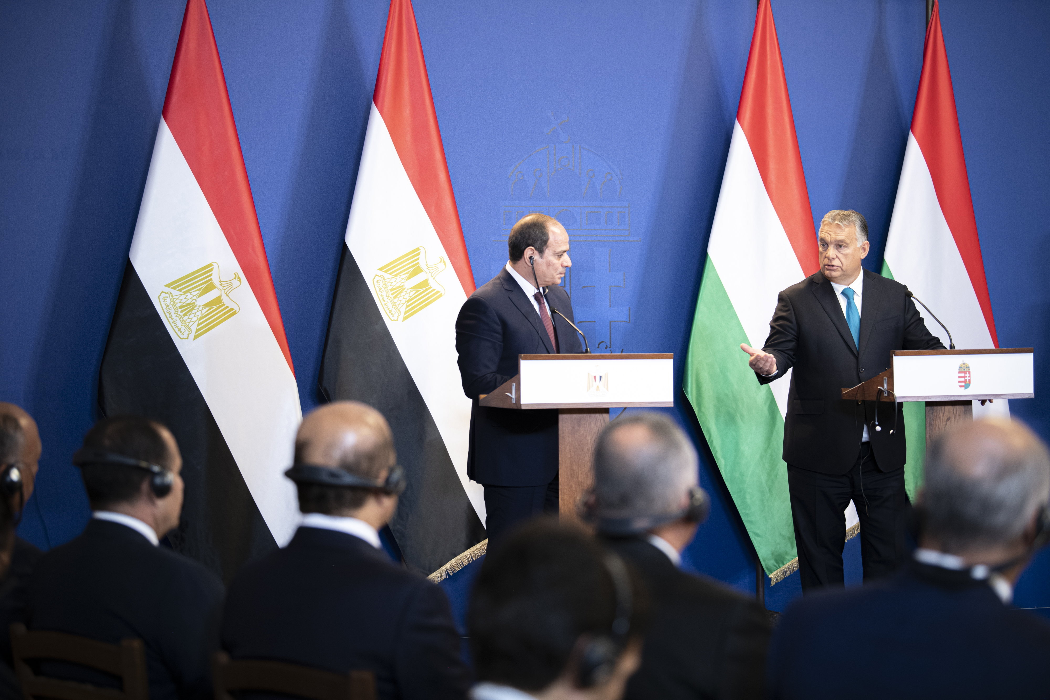Orbán meets with Egypt's El-Sisi in Budapest