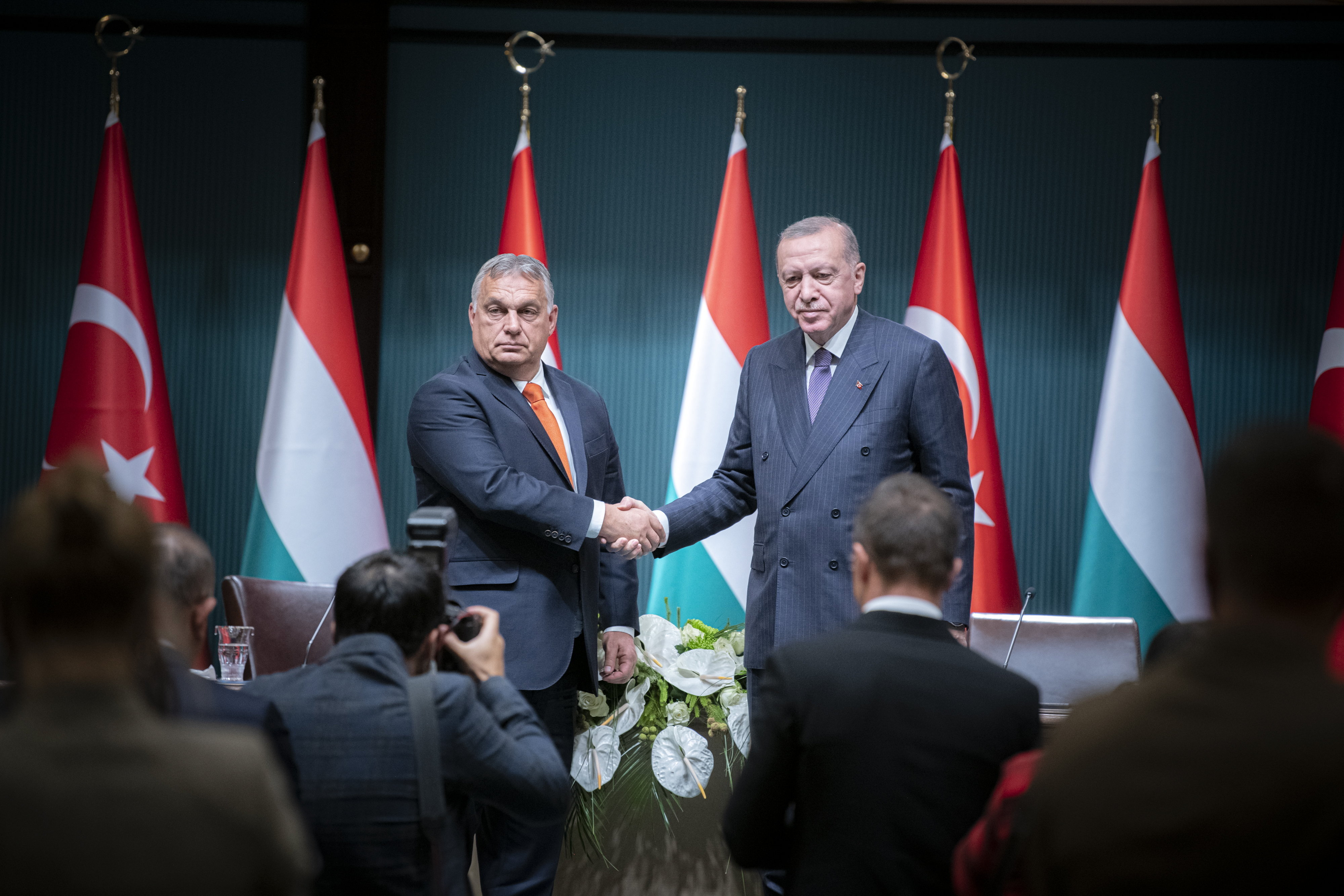 Orbán, Erdogan meet in Ankara