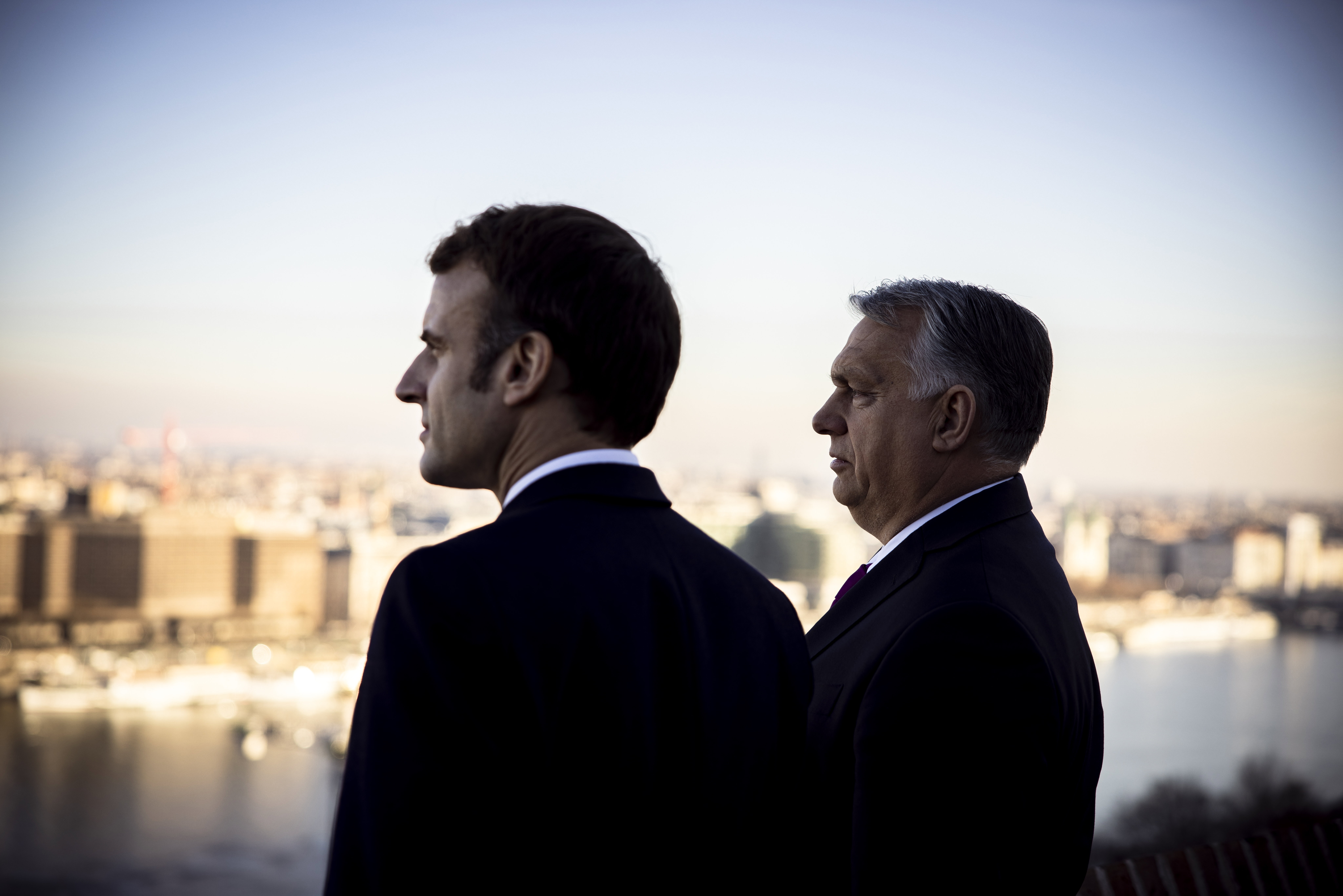 Macron meets Orbán, opposition leaders in Budapest