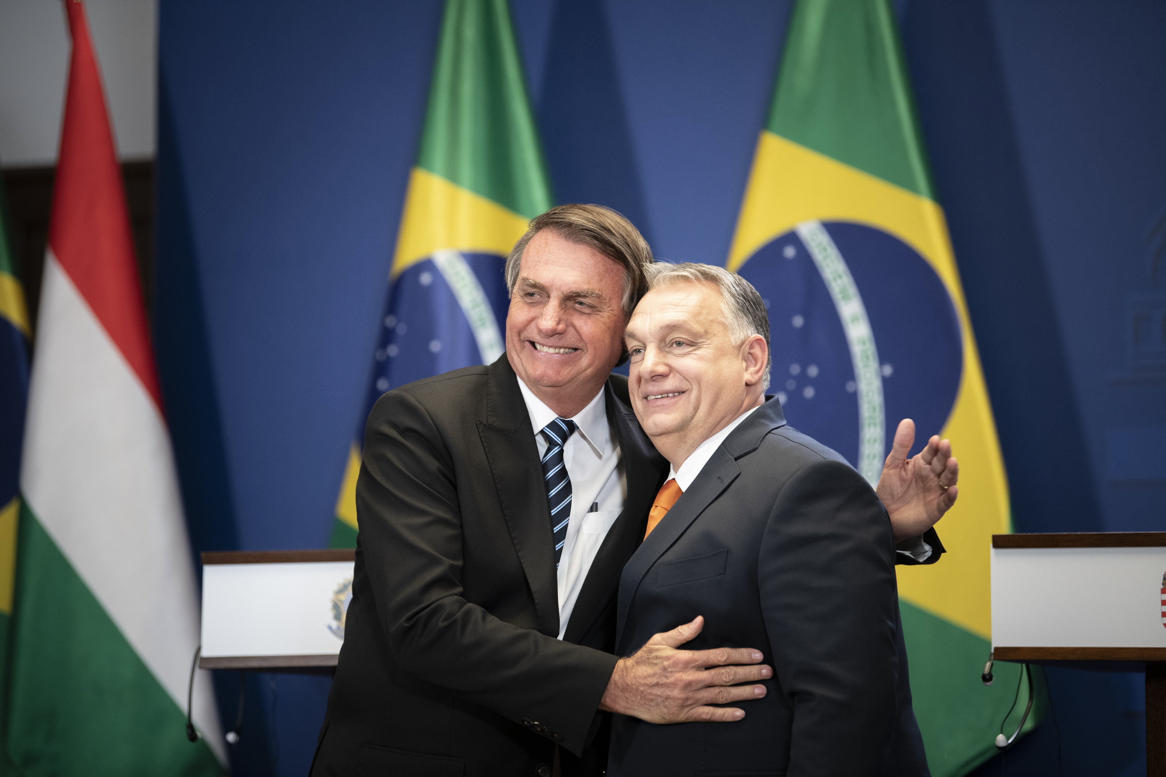 Orbán meets with Brazil's Bolsonaro in Budapest