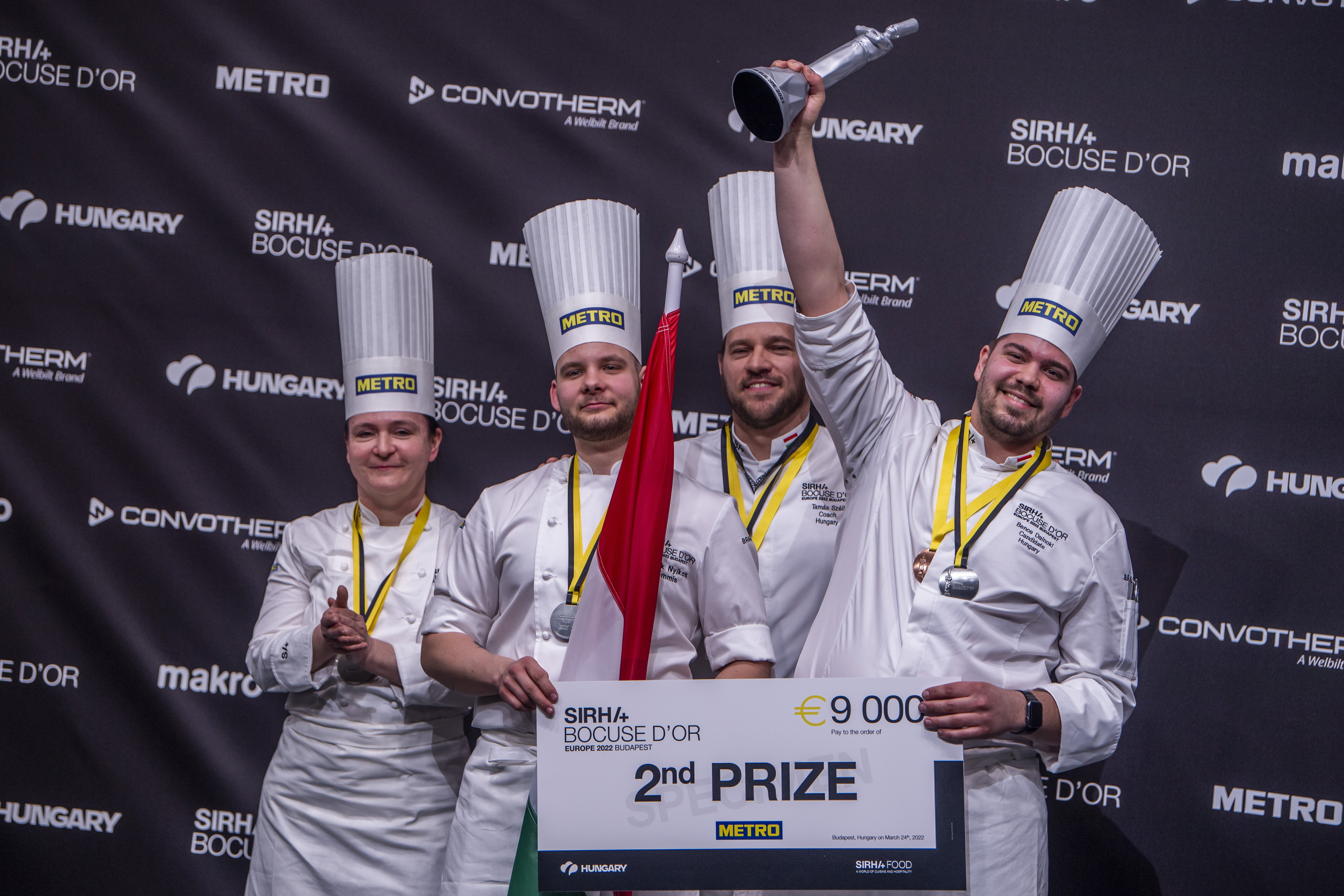Hungarian team runner-up at Bocuse d'Or continental qualifie...