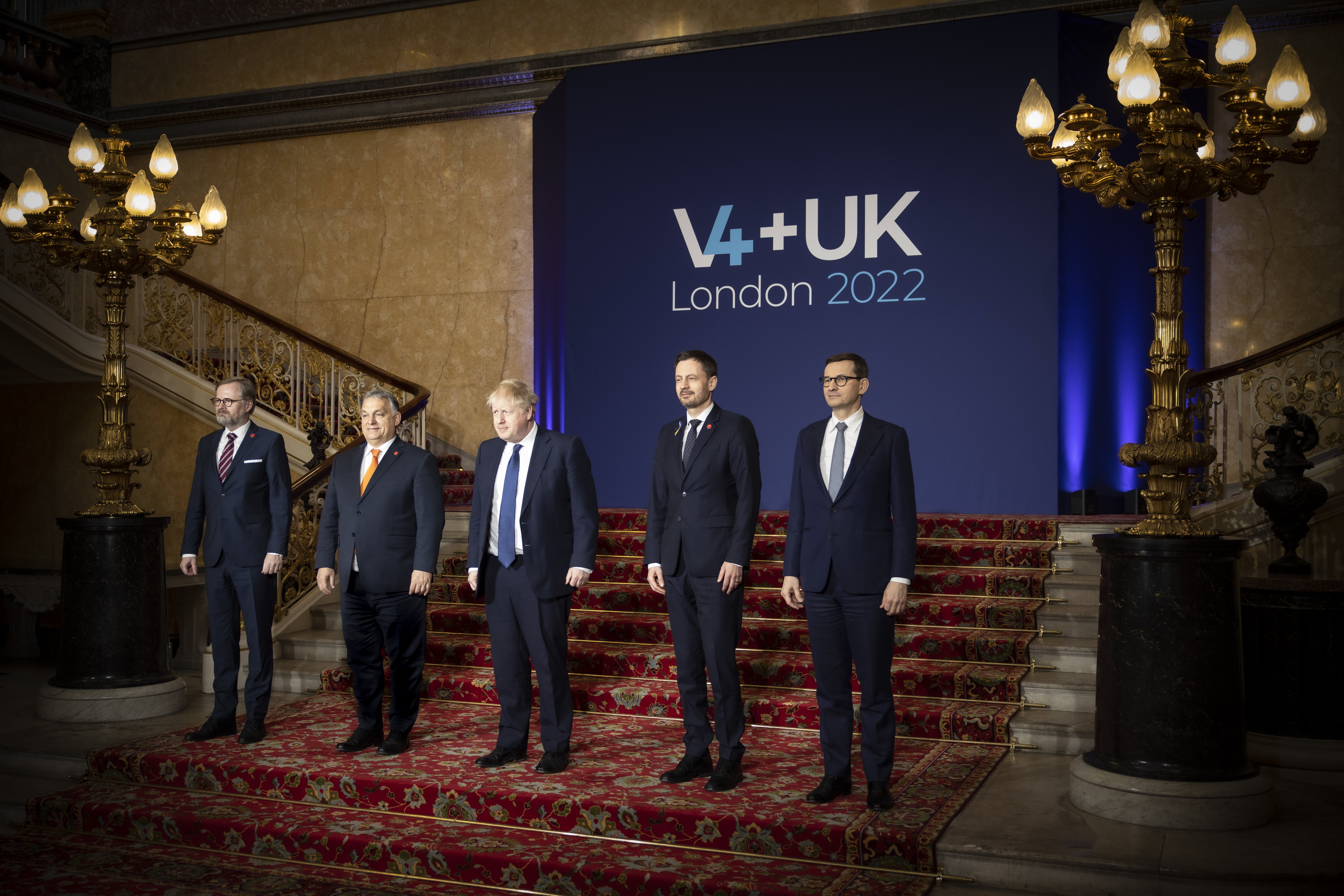 Orbán meets with V4, U.K. counterparts in London
