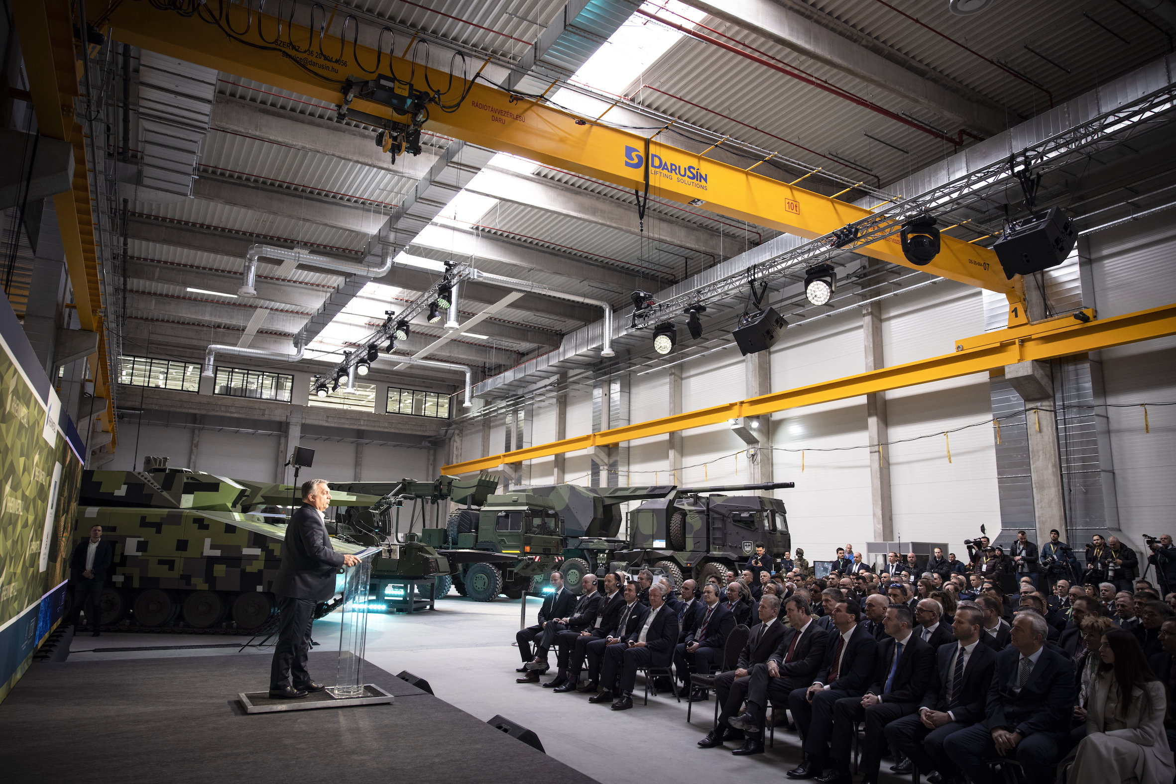 Rheinmetall inaugurates Lynx IFV factory in Zalaegerszeg
