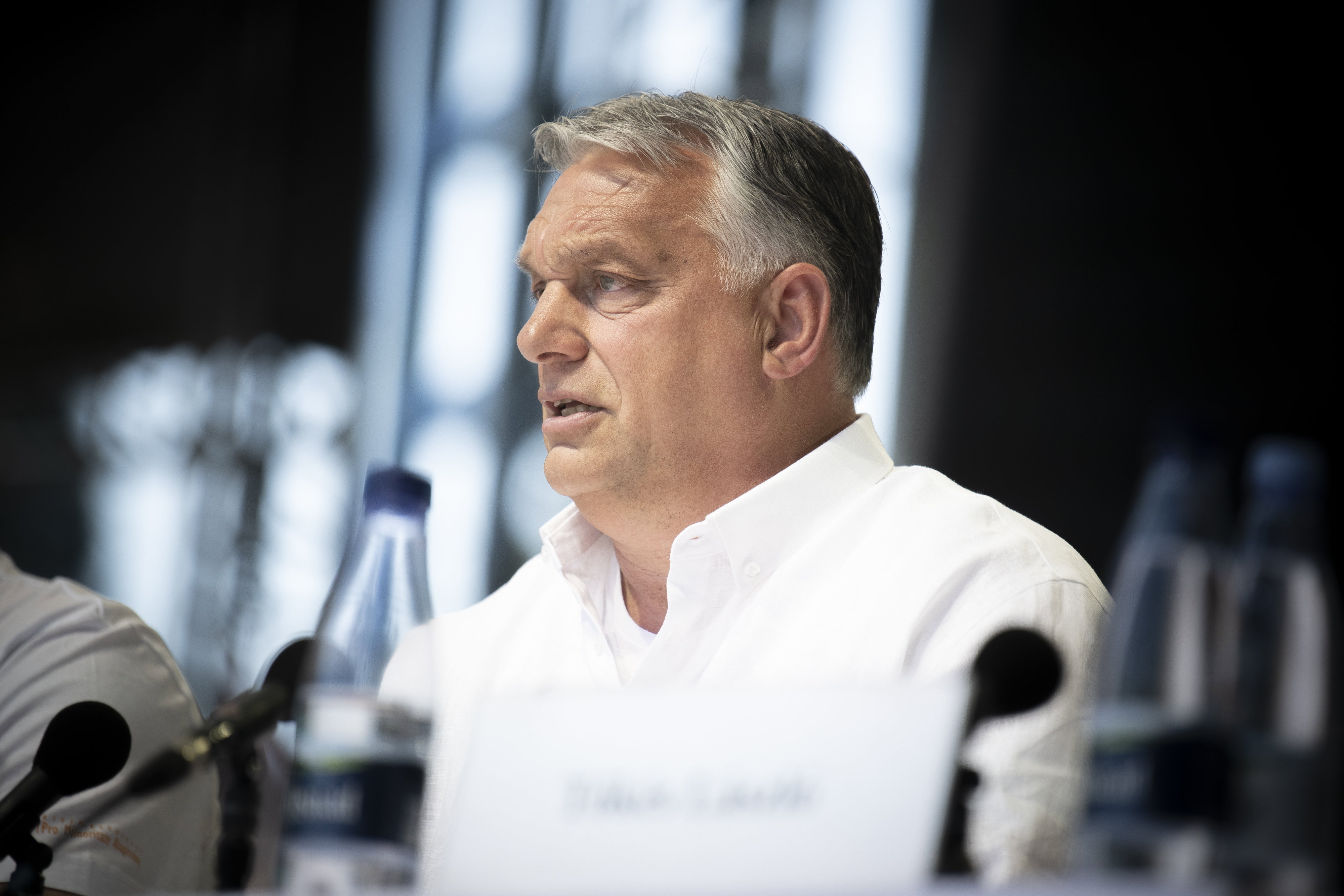 Hungarians 'do not want to become a mixed race', Orbán says