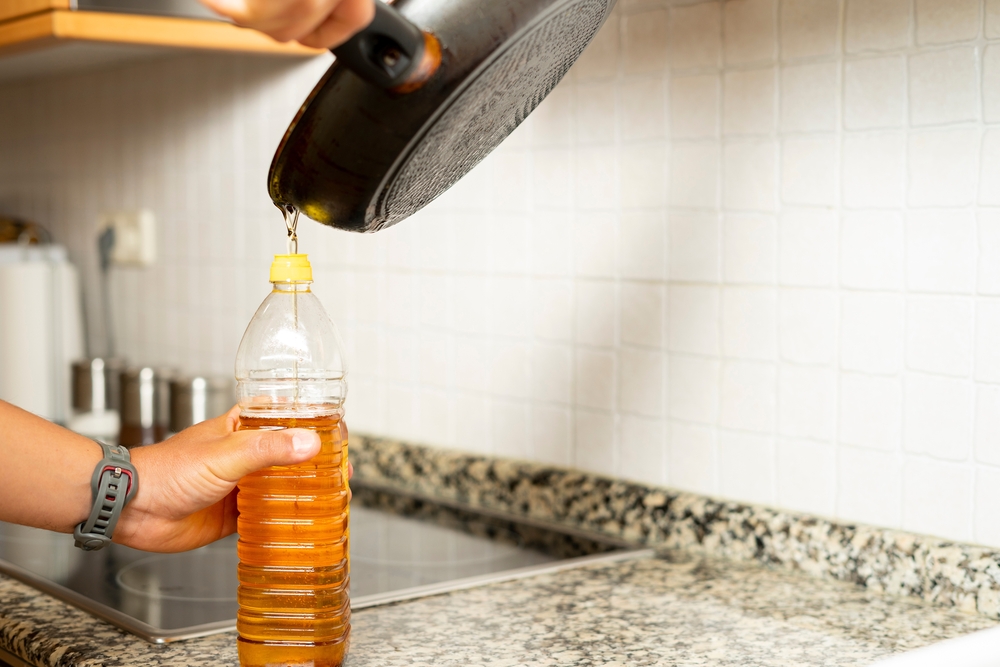 Used cooking oil can now be dropped off at 45 Spar stores