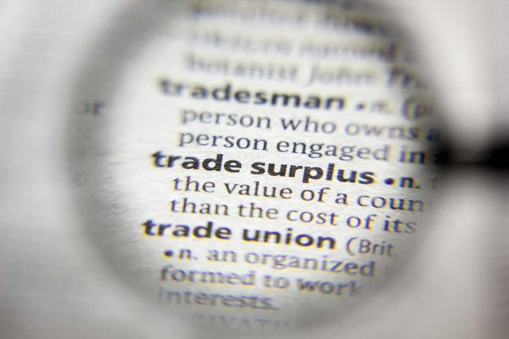Trade Surplus at EUR 1.34 bln in September