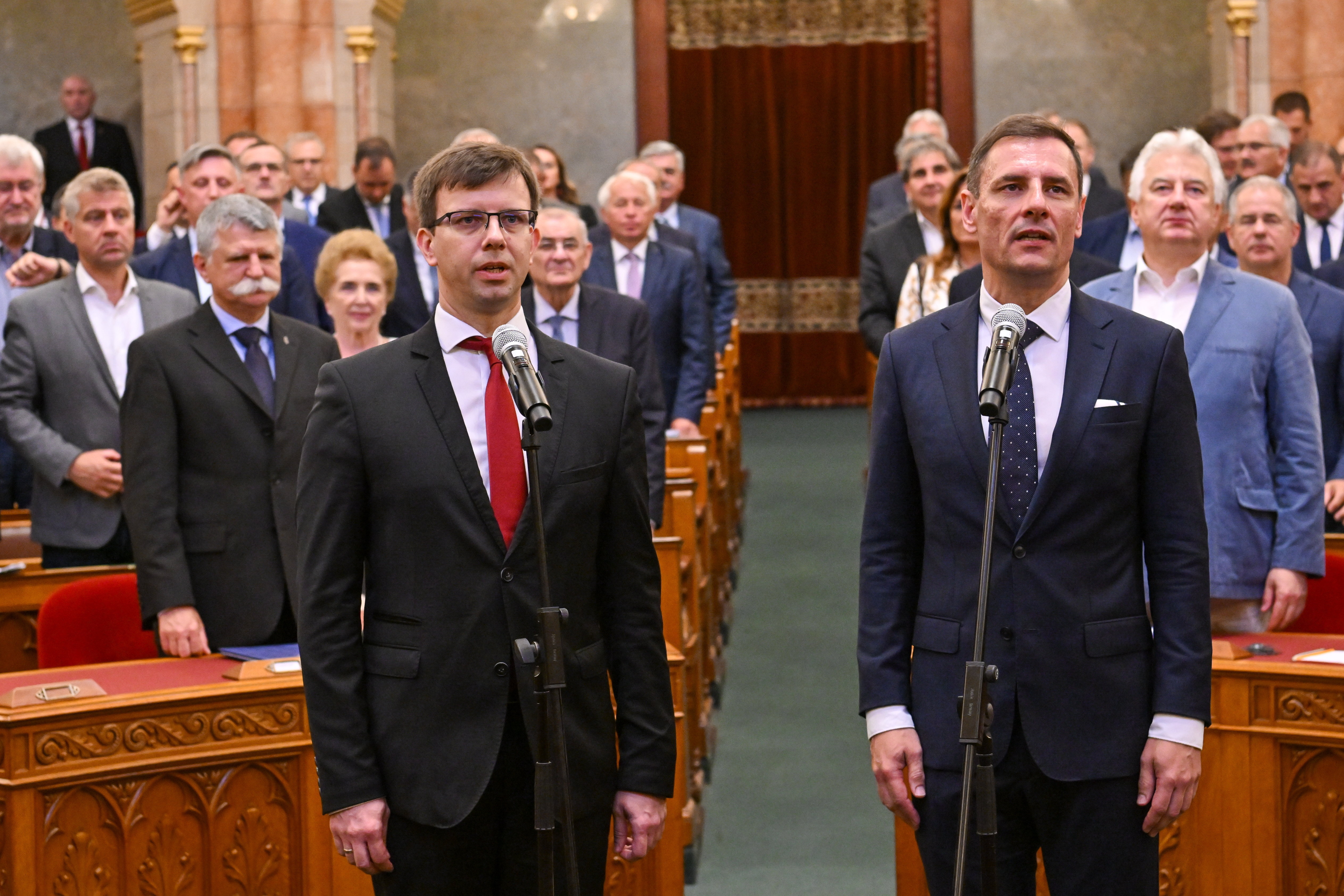 Justice, EU Affairs Ministers Sworn in