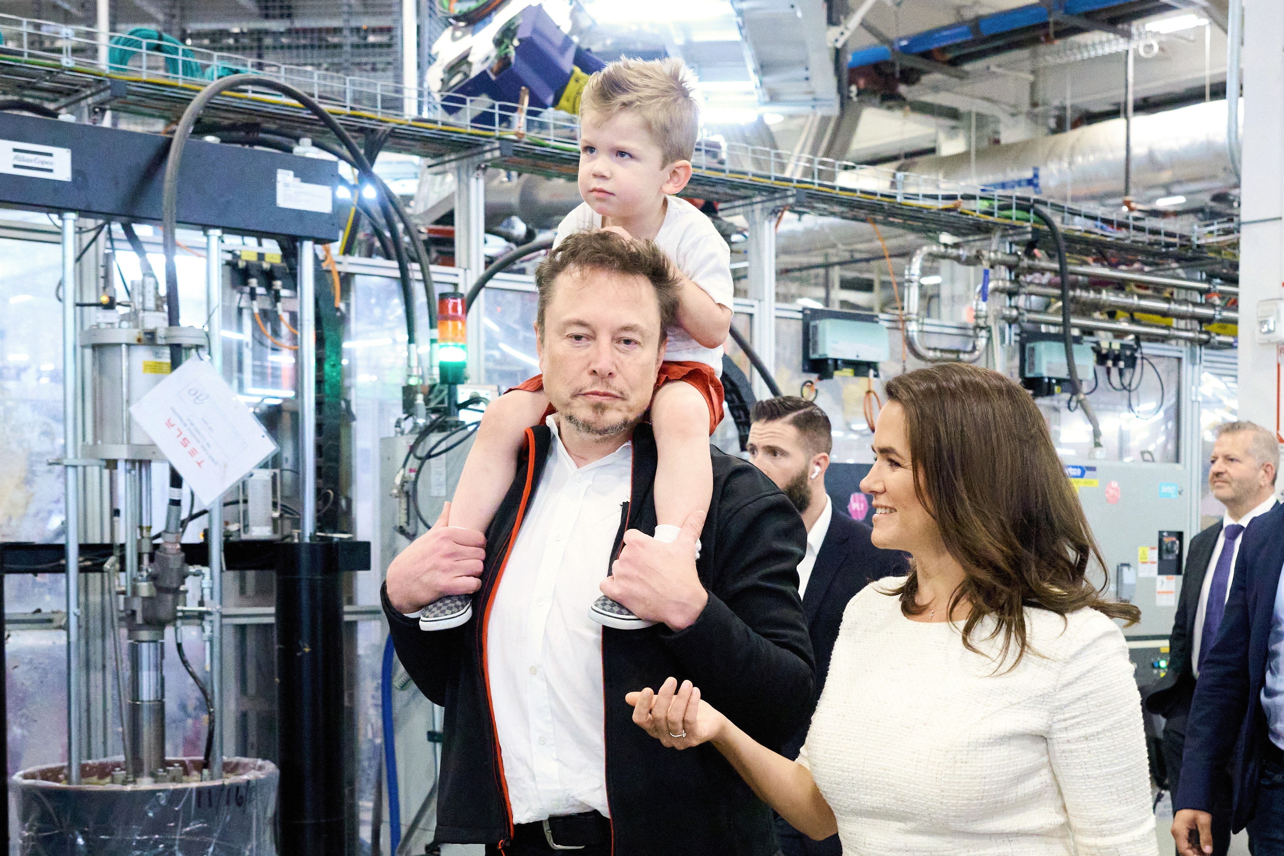 President Novák Meets With Elon Musk